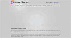 Desktop Screenshot of iconnecthotel.com
