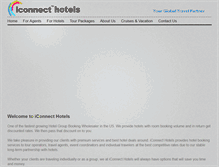 Tablet Screenshot of iconnecthotel.com